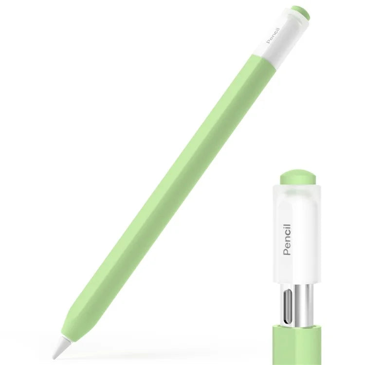 For Apple Pencil (USB-C) Stylish Jelly Silicone Sleeve Stylus Pen Protective Cover