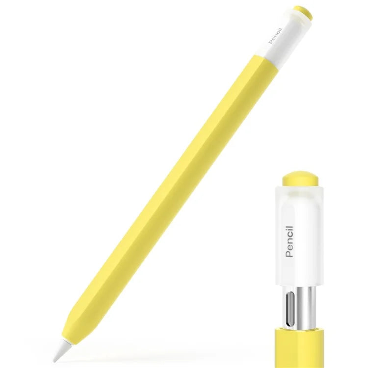 For Apple Pencil (USB-C) Stylish Jelly Silicone Sleeve Stylus Pen Protective Cover