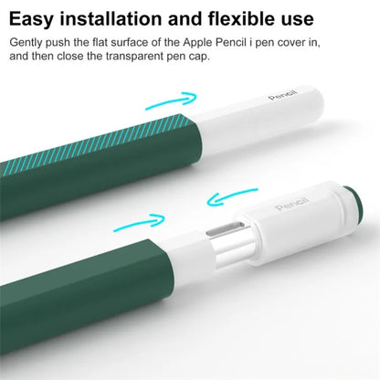 For Apple Pencil (USB-C) Stylish Jelly Silicone Sleeve Stylus Pen Protective Cover