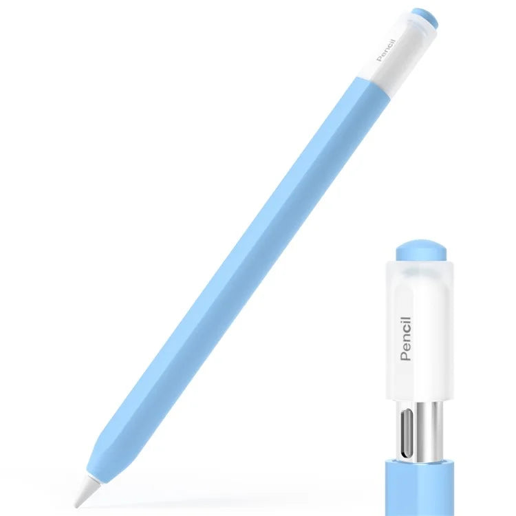 For Apple Pencil (USB-C) Stylish Jelly Silicone Sleeve Stylus Pen Protective Cover