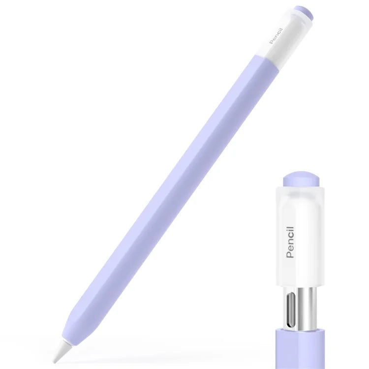 For Apple Pencil (USB-C) Stylish Jelly Silicone Sleeve Stylus Pen Protective Cover