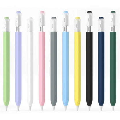 For Apple Pencil (USB-C) Stylish Jelly Silicone Sleeve Stylus Pen Protective Cover