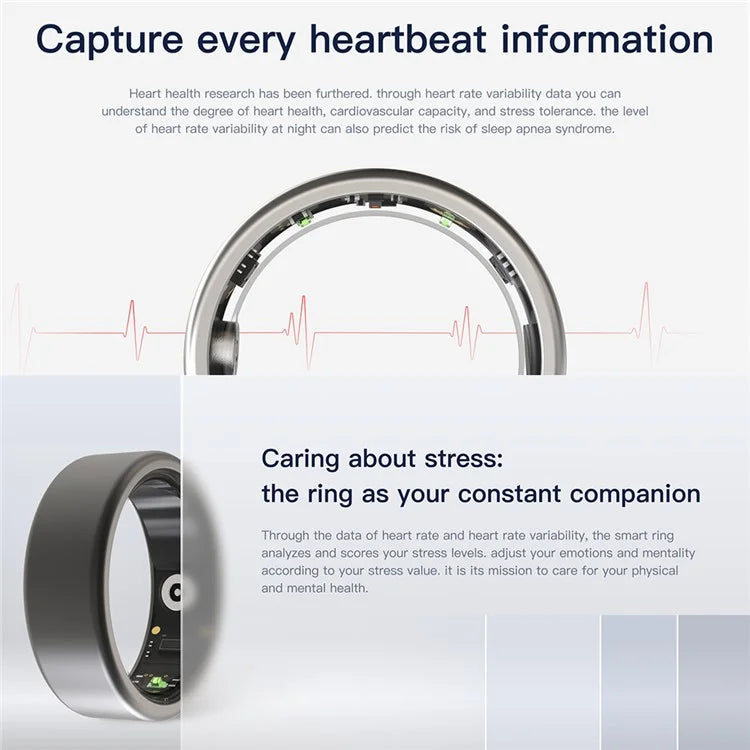 Nova Ring Multifunctional Health Monitoring Smart Ring