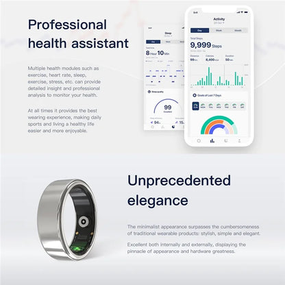Nova Ring Multifunctional Health Monitoring Smart Ring