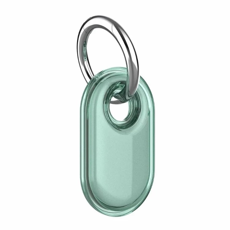 Compatible with Samsung SmartTag2 Protective Case Waterproof Bluetooth Tracker TPU Cover Green