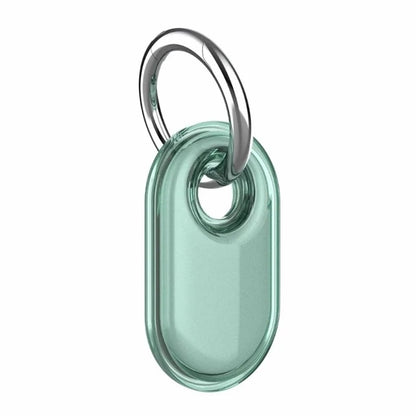 Compatible with Samsung SmartTag2 Protective Case Waterproof Bluetooth Tracker TPU Cover Green