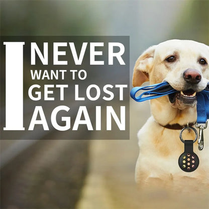 For Apple AirTag Bluetooth Tracker Silicone Case Protective Cover with Ring Buckle