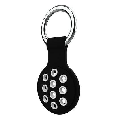 For Apple AirTag Bluetooth Tracker Silicone Case Protective Cover with Ring Buckle