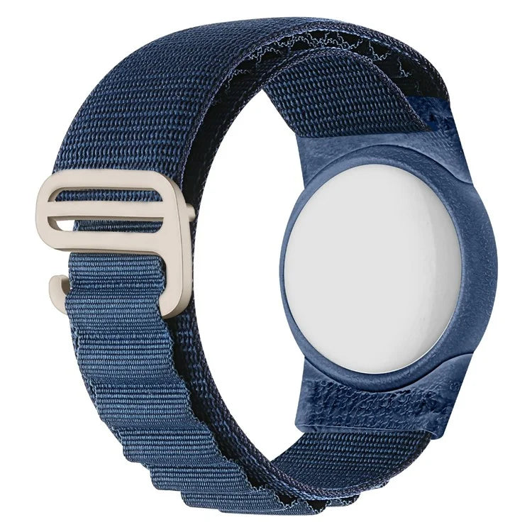 For Apple AirTag Tracker Nylon Watch Band TPU Protective Cover