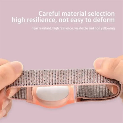 For Apple AirTag Tracker Nylon Watch Band TPU Protective Cover