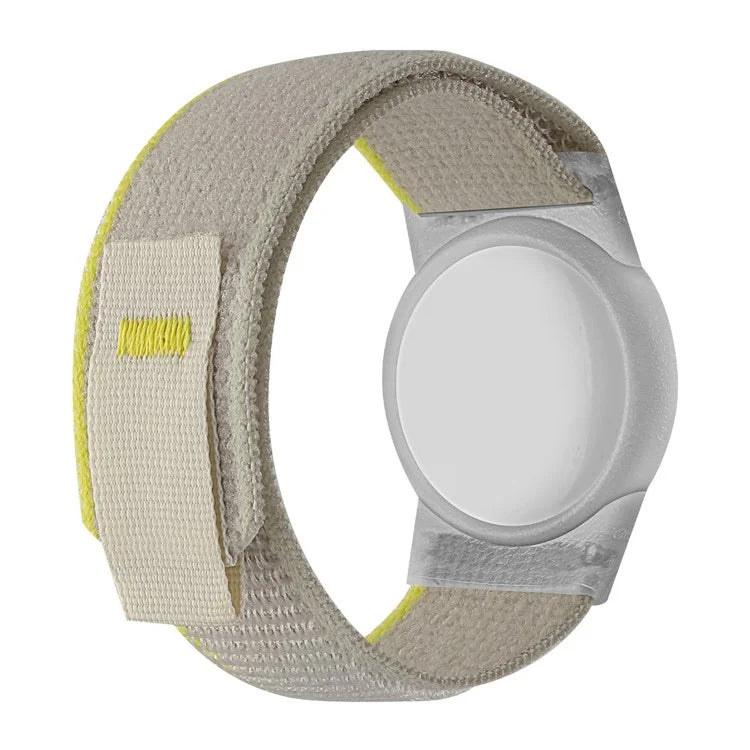 For Apple AirTag Tracker Nylon Watch Band TPU Protective Cover