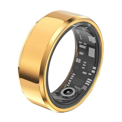 SR1 Smart Ring Waterproof Heart Rate Sleep Monitor Multi-function Finger Ring (with Charging Case)