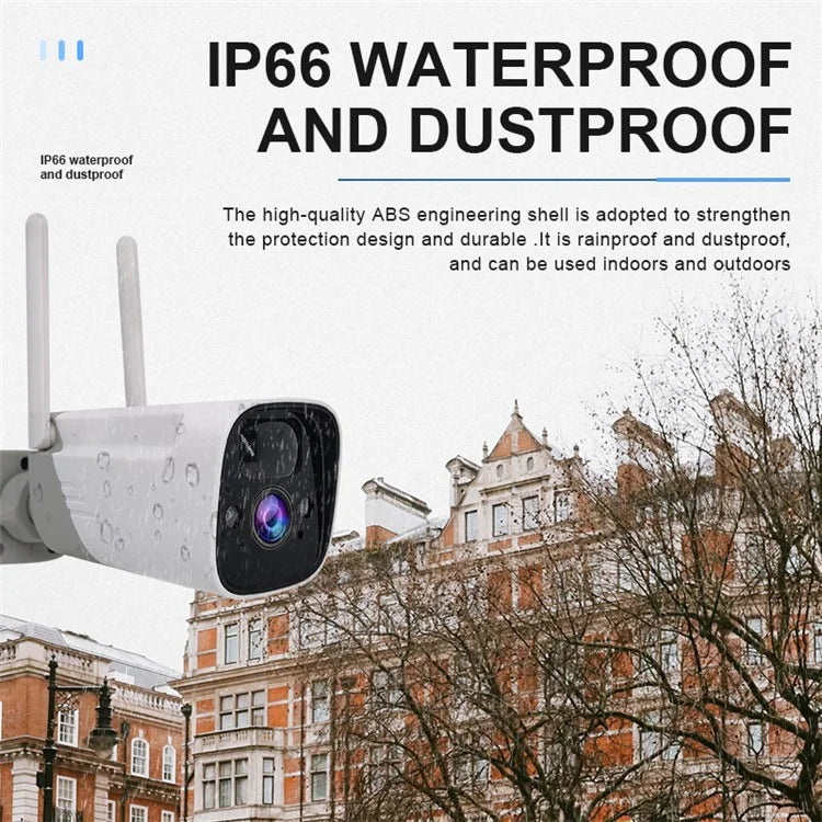 SN-P8-SP Solar Powered Security Camera Home Monitor Waterproof Camera