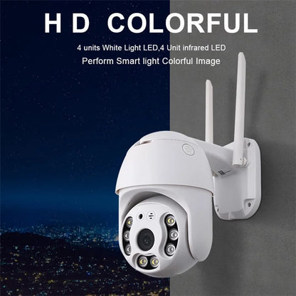 SN-PTZ1-TC Panoramic Outdoor PTZ Camera Rainproof WiFi Remote Tuya Security Camera