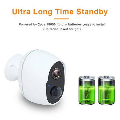 SN-S10 Home Security WiFi Camera Waterproof Rechargeable PIR Induction Camera