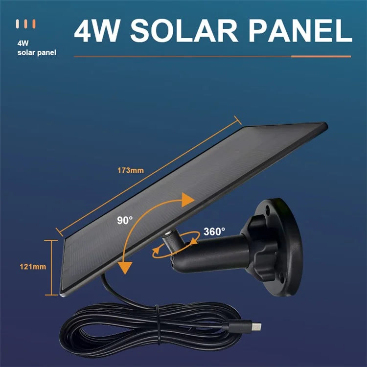 SN-S1T-SP Low-power Intelligent WiFi Camera HD Remote Tuya Solar Camera