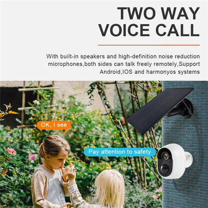 SN-S1T-SP Low-power Intelligent WiFi Camera HD Remote Tuya Solar Camera