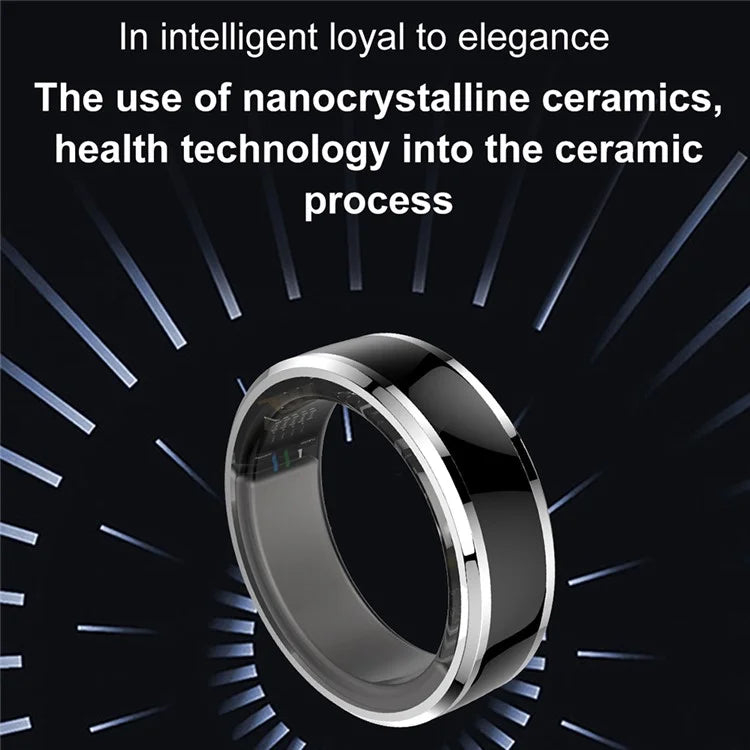 M1 Health Smart Ring Multifunctional Blood Oxygen Monitor Fitness Ring (No Charging Case)