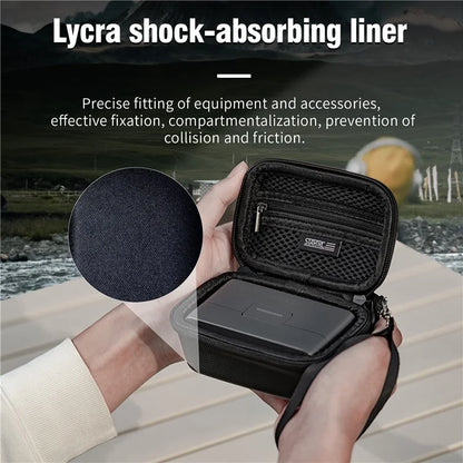 STARTRC 1137446 Storage Bag for DJI Mic 2 Wireless Microphone PU Carrying Case