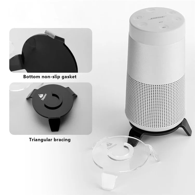 TXESIGN Triangle Bracket for Bose Soundlink Revolve Bluetooth Speaker Acrylic Stand