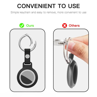 SHELLBOX Keyring Cover for Apple AirTag IPX8 Waterproof IP6X Dustproof Protective Case