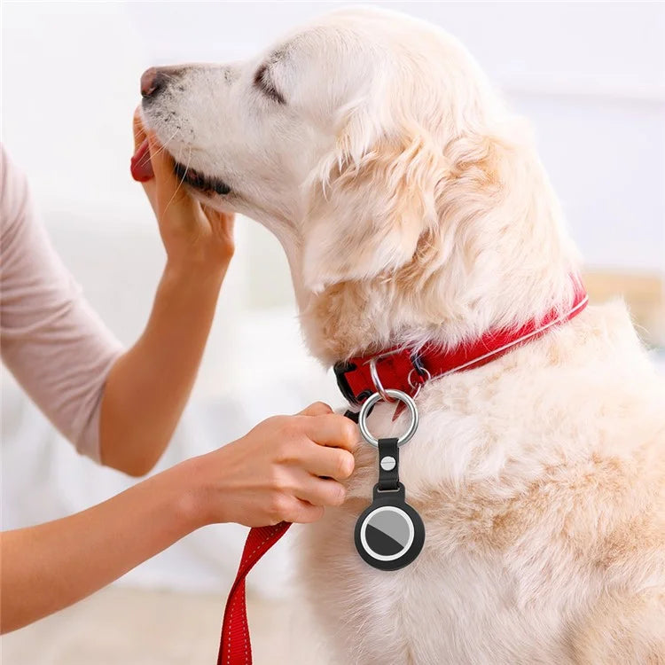 SHELLBOX Keyring Cover for Apple AirTag IPX8 Waterproof IP6X Dustproof Protective Case