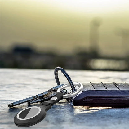 SHELLBOX Keyring Cover for Apple AirTag IPX8 Waterproof IP6X Dustproof Protective Case