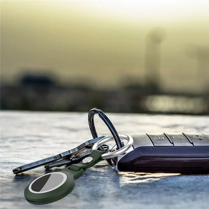 SHELLBOX Keyring Cover for Apple AirTag IPX8 Waterproof IP6X Dustproof Protective Case