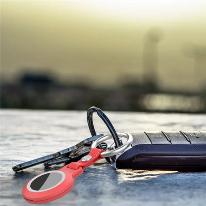 SHELLBOX Keyring Cover for Apple AirTag IPX8 Waterproof IP6X Dustproof Protective Case