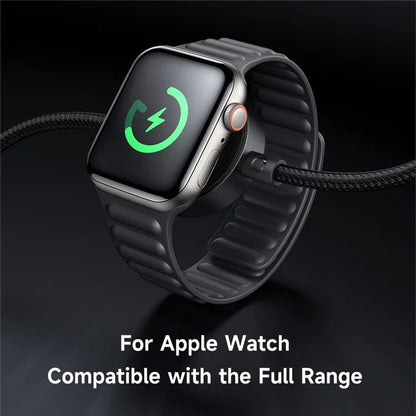 MCDODO CA-258 1.5m Type-C to Type-C + Watch Wireless Charger 2-in-1 Phone Data Cable