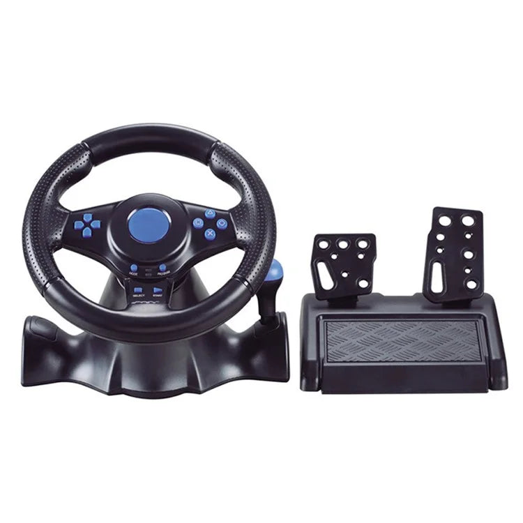 DATA FROG 7-in-1 Car Steering Wheel Vibration Game Controller for Nintendo Switch / Xbox 360 / Xbox One / PC