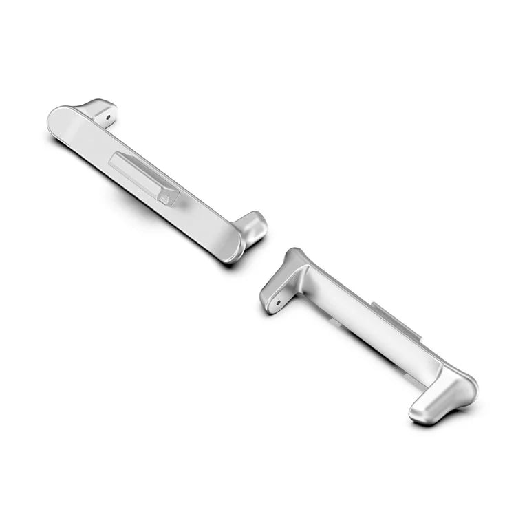 1 Pair Watch Band Adapter for vivo Watch GT Metal Strap Connector, Inner Length: 22mm - Silver