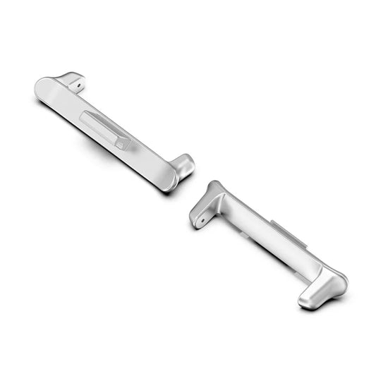 1 Pair Watch Band Adapter for vivo Watch GT Metal Strap Connector, Inner Length: 22mm - Silver