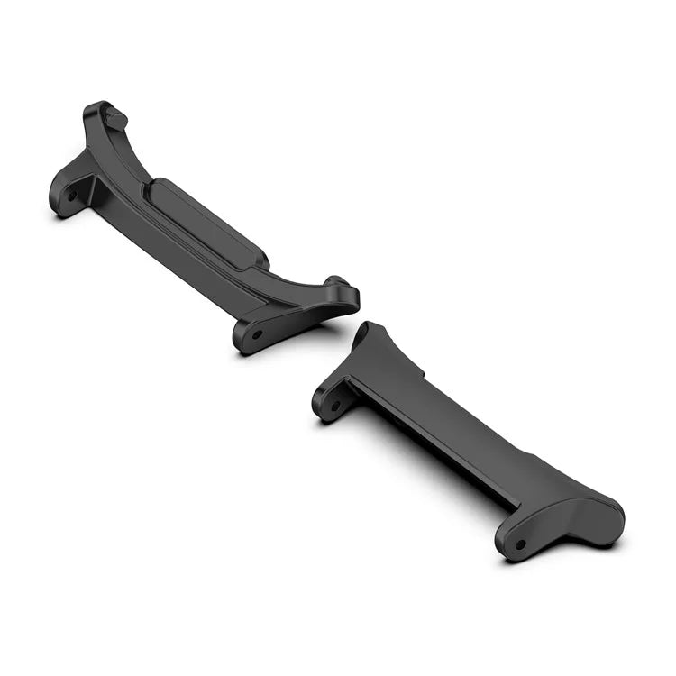 1Pair for Samsung Galaxy Watch Ultra 47mm Watch Band Connector 22mm Zinc Alloy Strap Adapter, Black