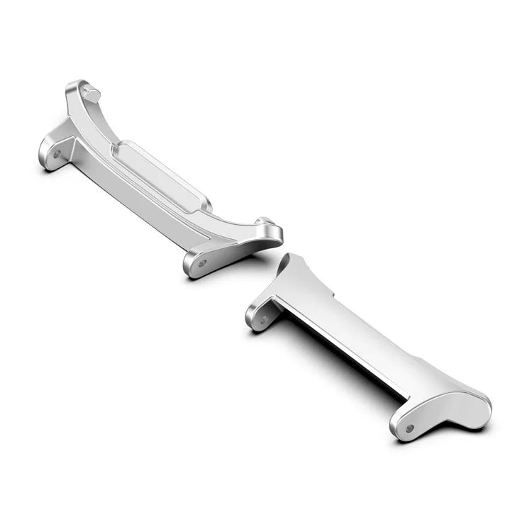 1Pair for Samsung Galaxy Watch Ultra 47mm Watch Band Connector 22mm Zinc Alloy Strap Adapter, Silver