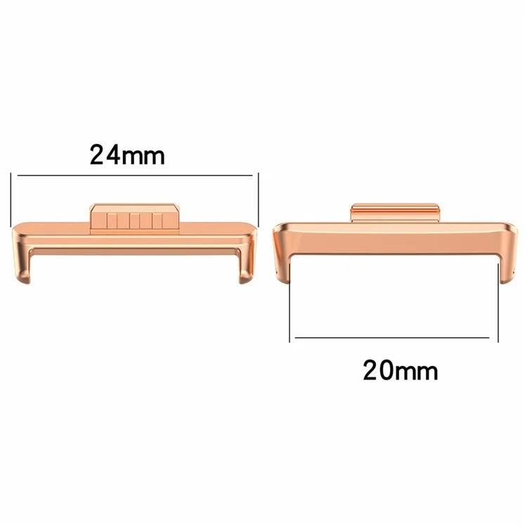 1 Pair for Huawei Watch Fit 3 Watch Strap Metal Connector 20mm Wrist Band Connection Adapter
