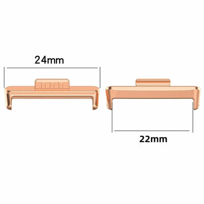 1 Pair for Huawei Watch Fit 3 Watch Strap Connector 22mm Wrist Band Metal Connection Adapter