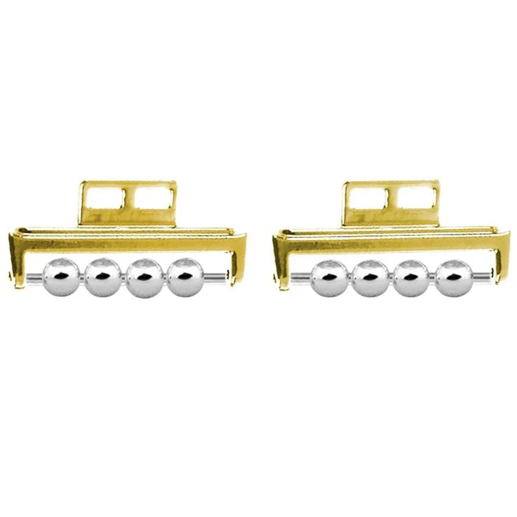1 Pair for Huawei Watch Fit DIY Strap Connector Beads Design Watch Band Metal Connect Adapter