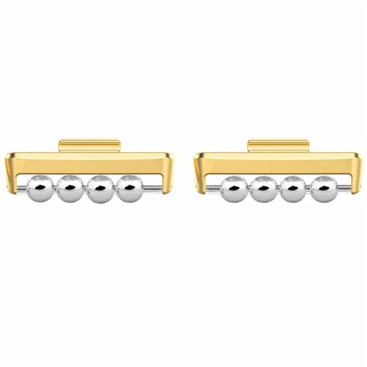 1 Pair for Huawei Watch Fit 2 DIY Strap Connector Beads Design Bracelet Metal Connect Adapter