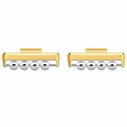 1 Pair for Huawei Watch Fit 2 DIY Strap Connector Beads Design Bracelet Metal Connect Adapter