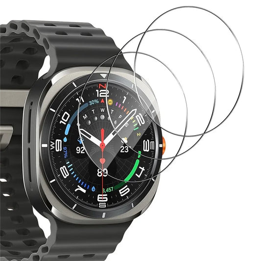 3Pcs For Samsung Galaxy Watch Ultra 47mm Tempered Glass Screen Protector Anti-Scratch Watch Film