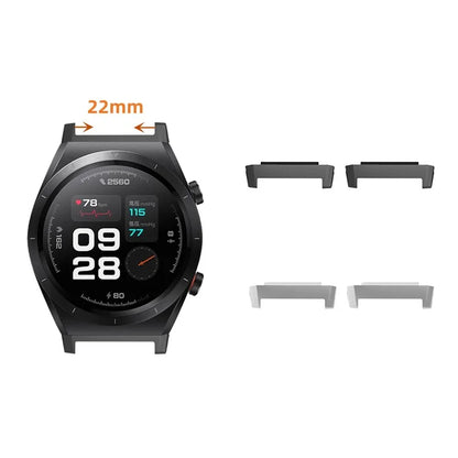 1 Pair Wristband Connector for Xiaomi Watch H1 Metal Adapter (Inner Length: 22mm)