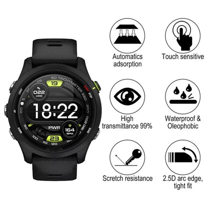 2Pcs For Garmin Forerunner 255 PET Wath Screen Protector 3D Hot Bending Screen Film
