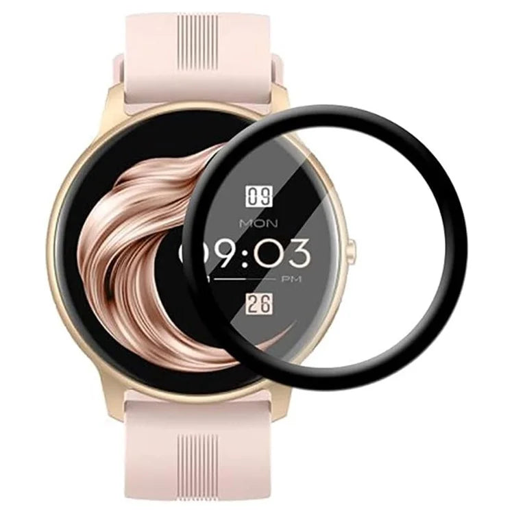 For AGPTEK LW11 Anti-Scratch Film PET 3D Smartwatch Screen Protector