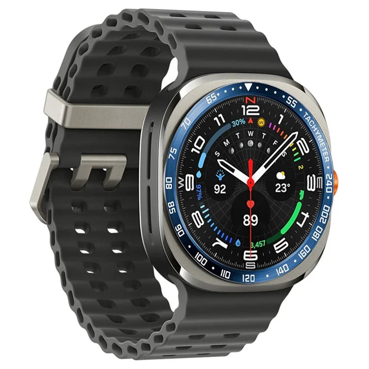 Type E for Samsung Galaxy Watch Ultra 47mm Bezel Ring Anti Scratch Stainless Steel Watch Bezel Loop