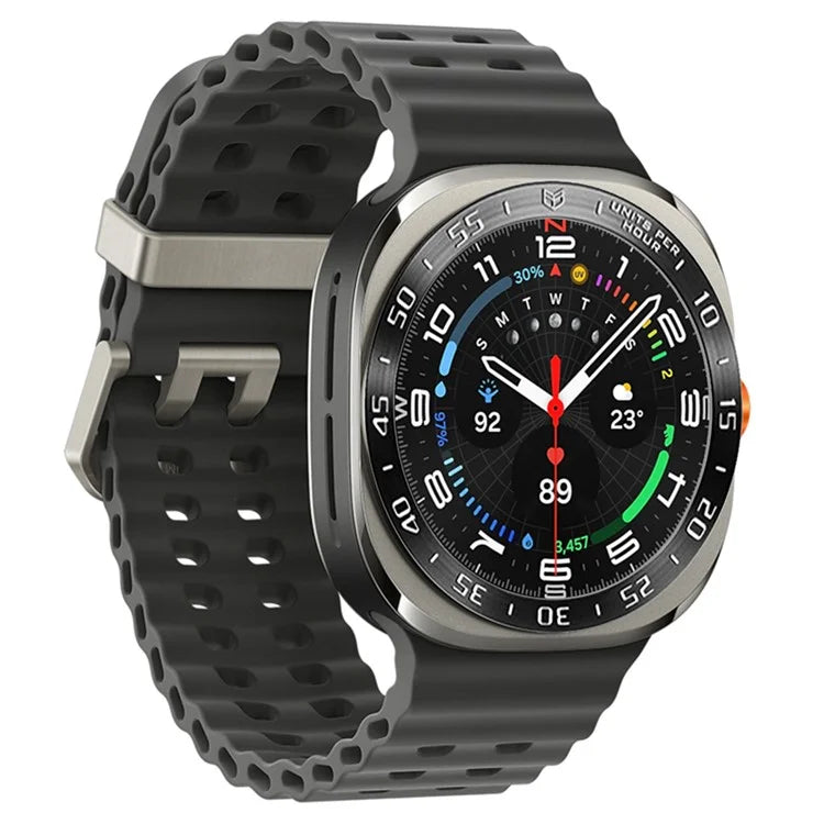 Type A for Samsung Galaxy Watch Ultra 47mm Bezel Ring Stainless Steel Metal Bezel Styling Dial Circle