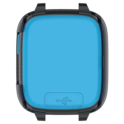 For Xplora XGO3 Hard PC Watch Case Overall Protective Cover with HD Tempered Glass Film