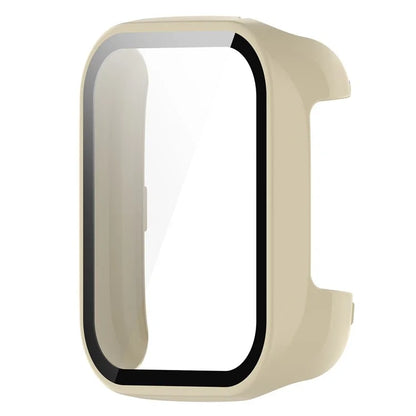 For Xplora XGO3 Hard PC Watch Case Overall Protective Cover with HD Tempered Glass Film