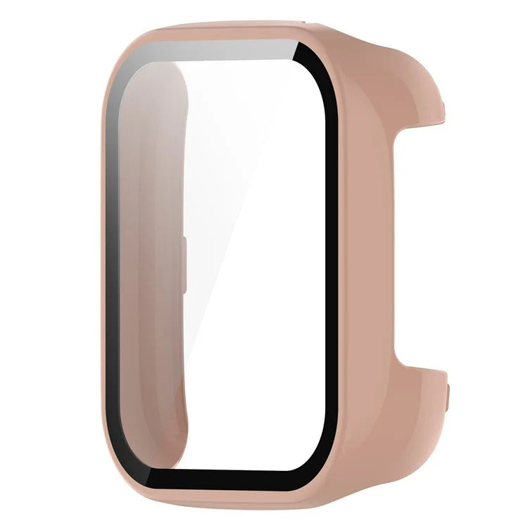 For Xplora XGO3 Hard PC Watch Case Overall Protective Cover with HD Tempered Glass Film