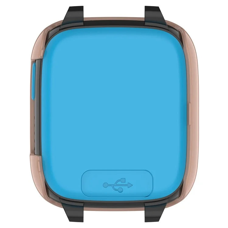 For Xplora XGO3 Hard PC Watch Case Overall Protective Cover with HD Tempered Glass Film
